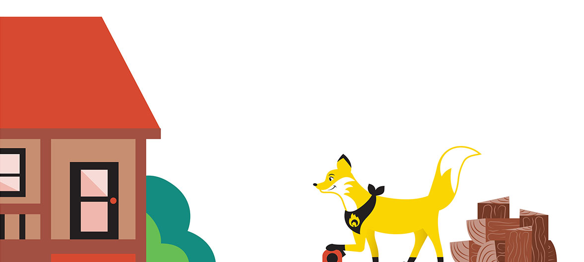 Ember the FireSmart fox