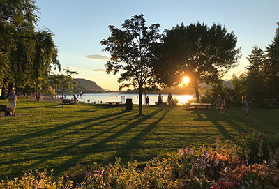 a park in Kamloops