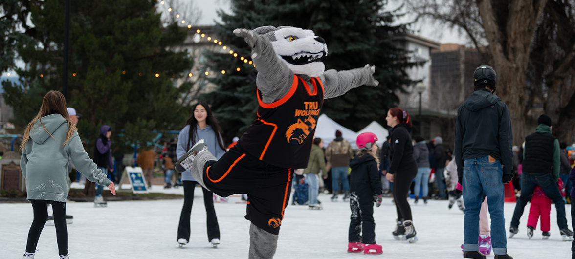 Mascot skating