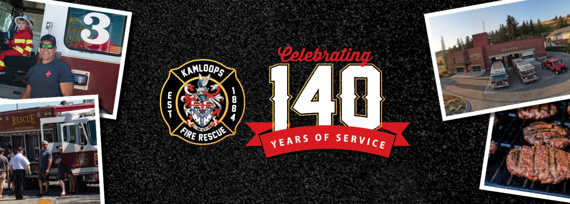 Kamloops Fire Rescue 140 years of service image