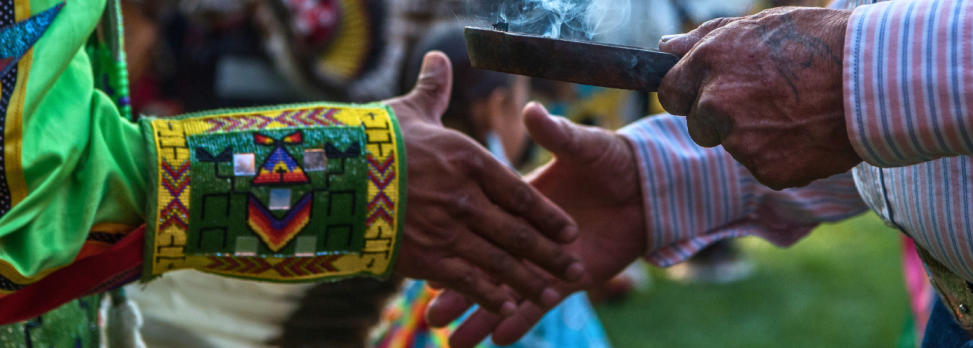 two people shaking hands