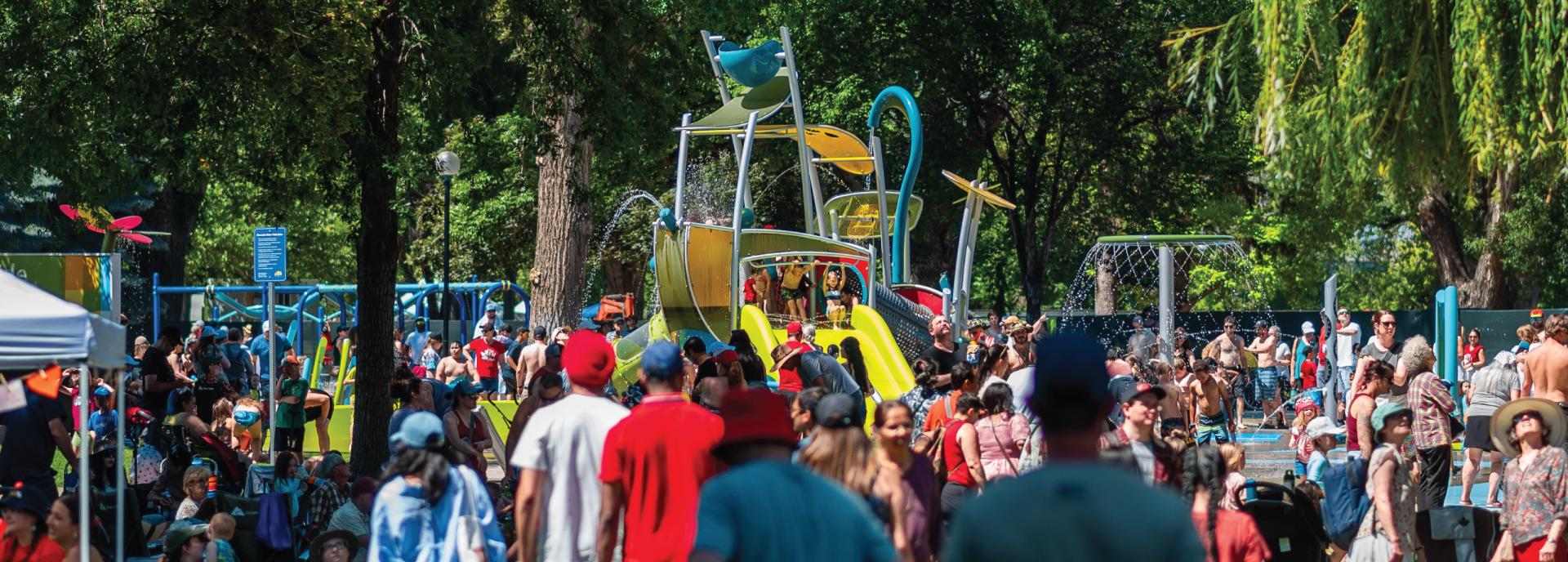 People gathering