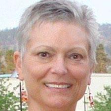 Photo of crime prevention volunteer named Joanne