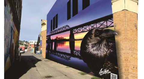 painting on the wall