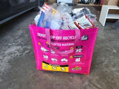 Flexible Plastics in a reusable bag