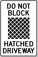 Hatched Driveway