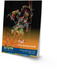 Image of the cover of the 2026 Fall Activity Guide