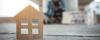 Cardboard house cutout